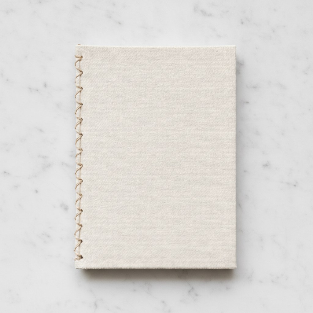 El yapımı defter — Boş kapak