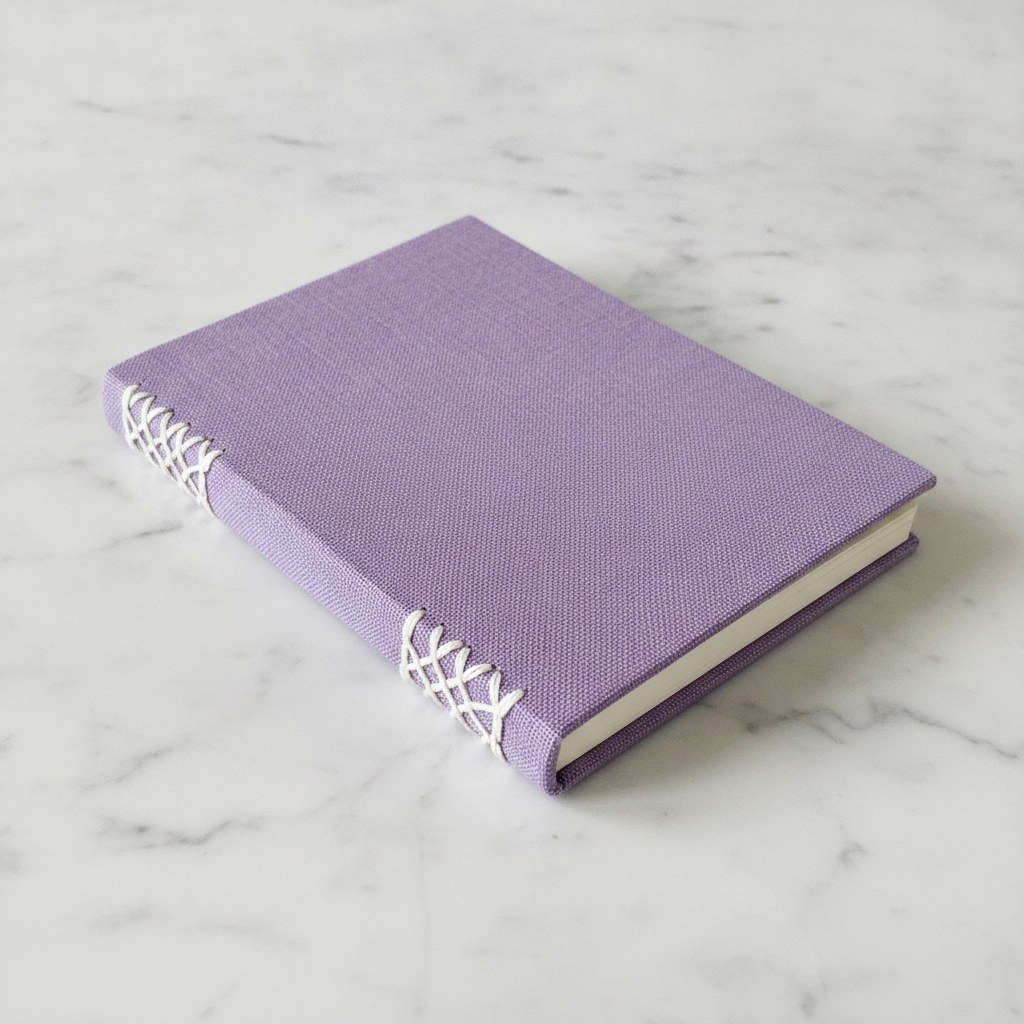 El yapımı renkli defter — #C4B5FD