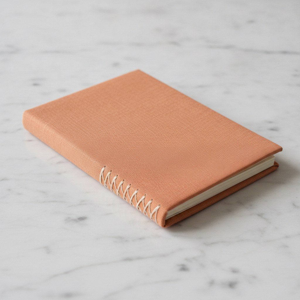 El yapımı renkli defter — #FDBA74