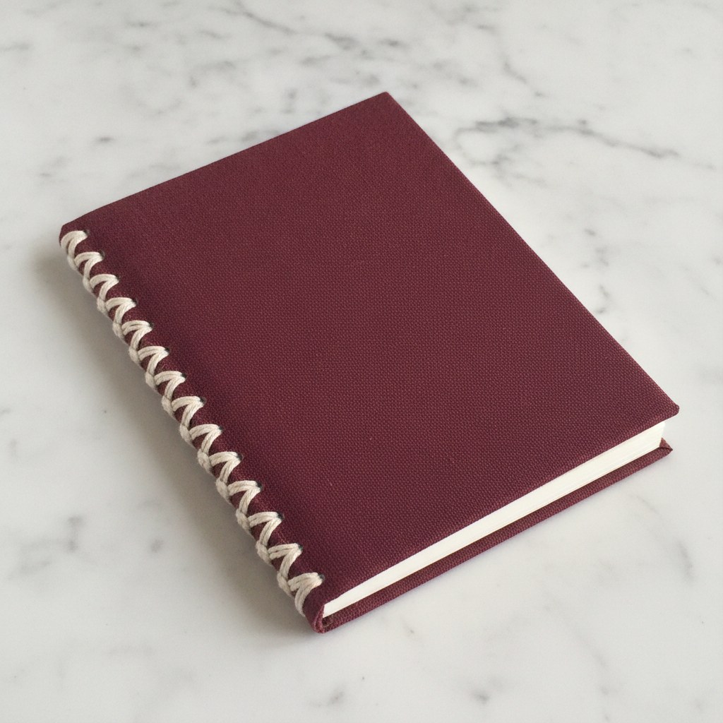 El yapımı renkli defter — #7F1D1D