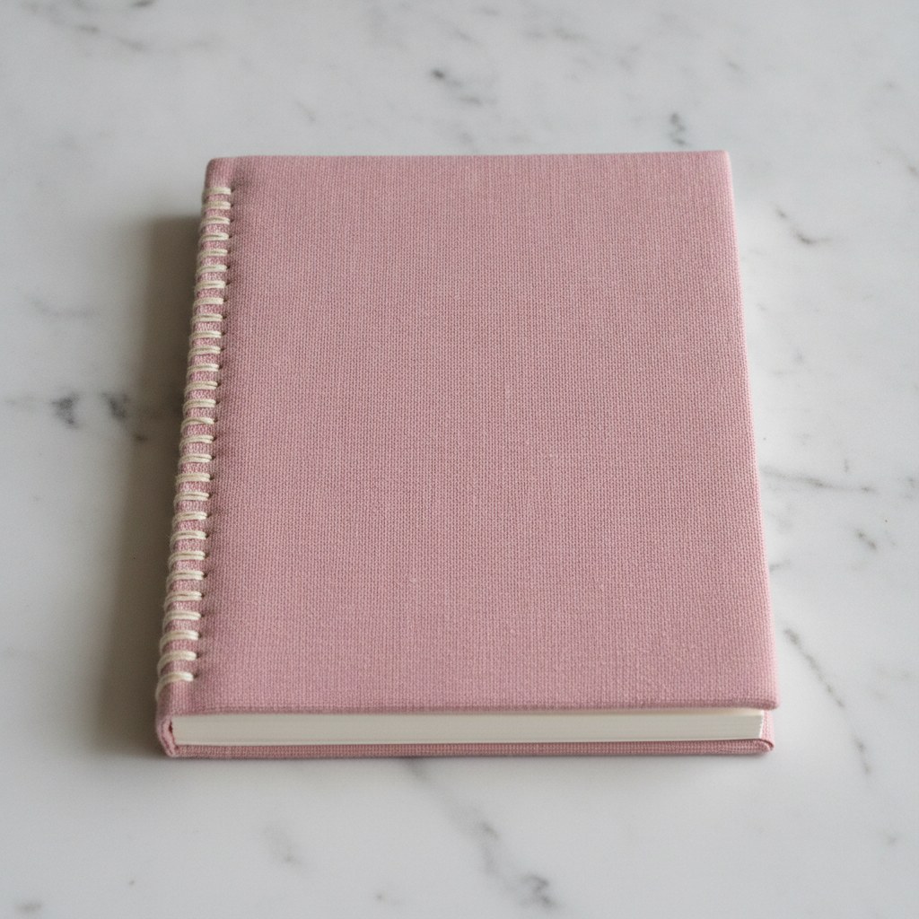 El yapımı renkli defter — #FDA4AF